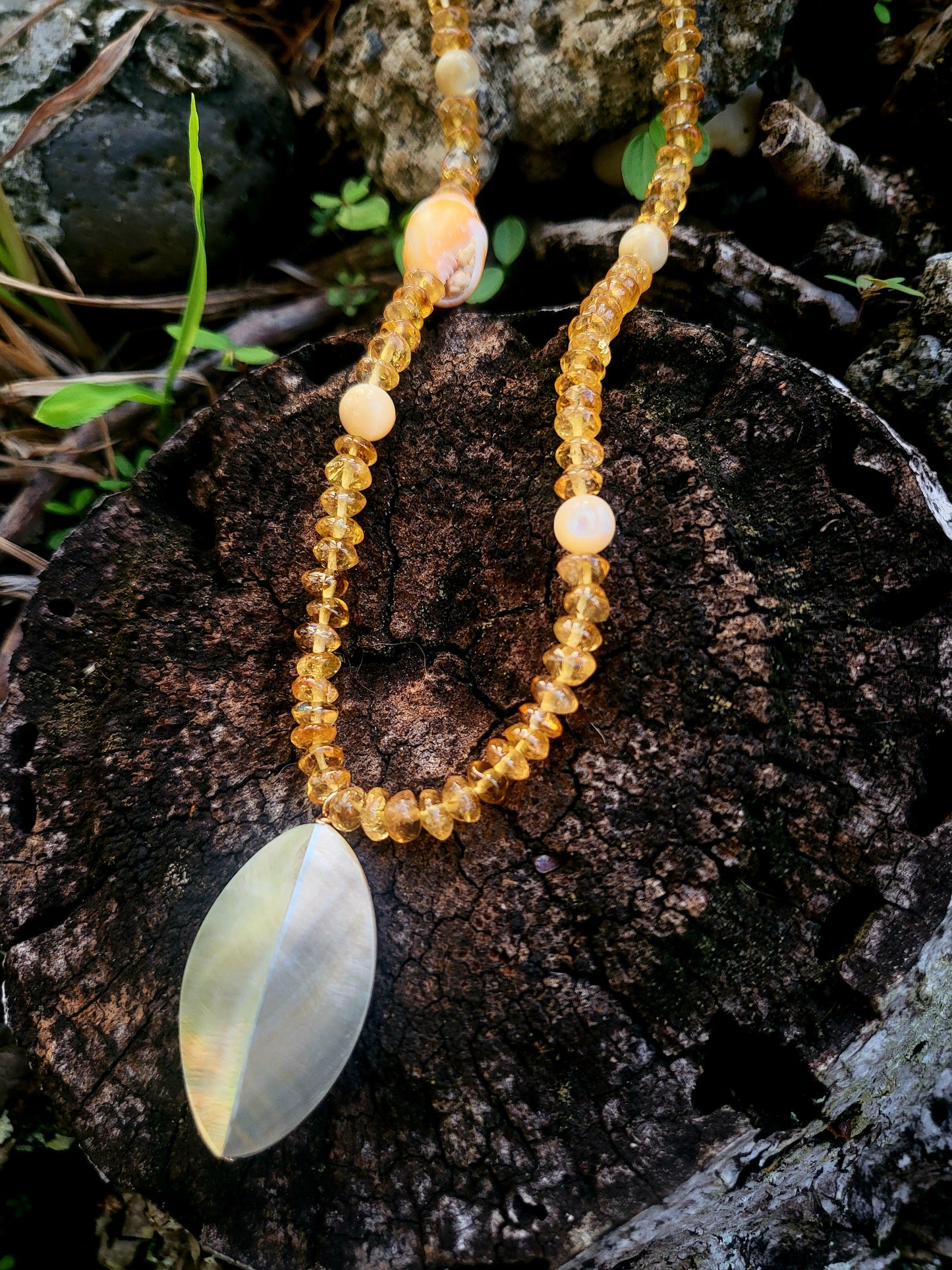 Shell Shield Necklace